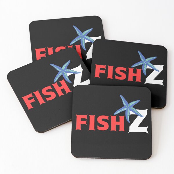 Item preview, Fishing Brands Blue Starfish Illustration Design designed and sold by The2TowPax.