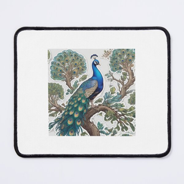 Item preview, A peacock bird with magnificent feathers designed and sold by abdelaziz0.
