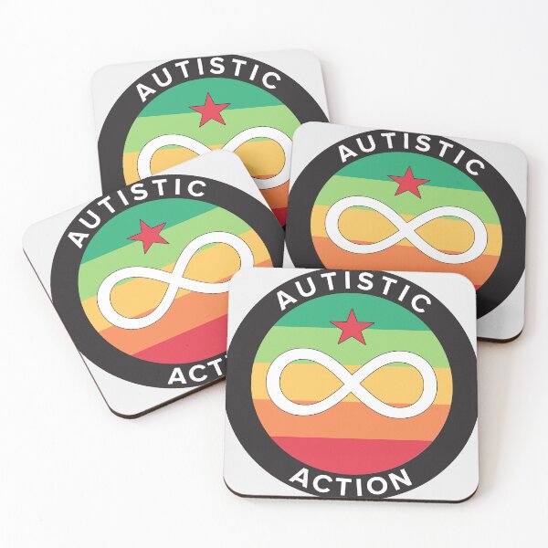 Item preview, Autistic Action Red Star designed and sold by AntiCommodities.