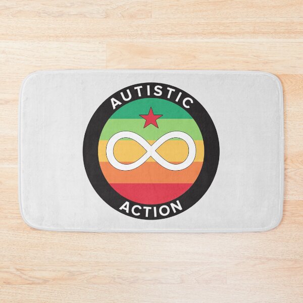 Item preview, Autistic Action Red Star designed and sold by AntiCommodities.
