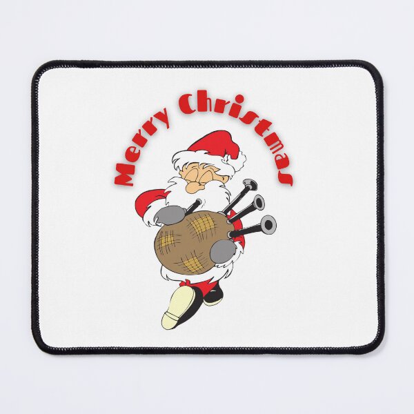 Item preview, Santa Claus with bagpipes designed and sold by S-and-W-4ever.