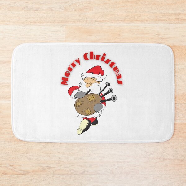 Item preview, Santa Claus with bagpipes designed and sold by S-and-W-4ever.