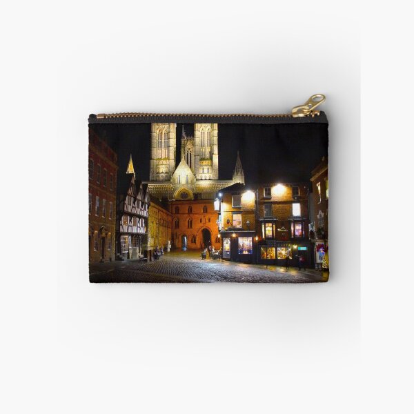 Item preview, Lincoln Cathedral (UK) at night designed and sold by EastofAngland.