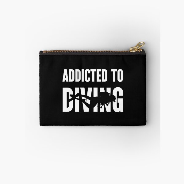 Item preview, addicted to diving, graphics for scuba diving lovers designed and sold by in-leggings.
