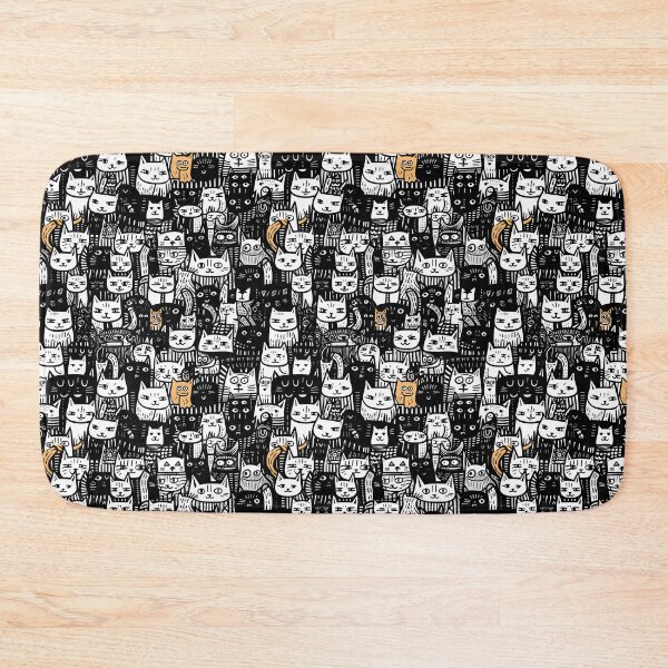 Item preview, Kitty Joke Cats in a Mosaic designed and sold by HisoTorDesign.