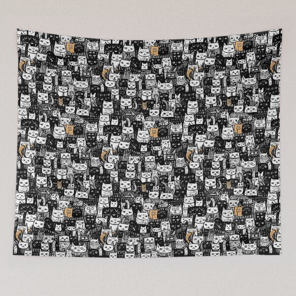 Item preview, Kitty Joke Cats in a Mosaic designed and sold by HisoTorDesign.