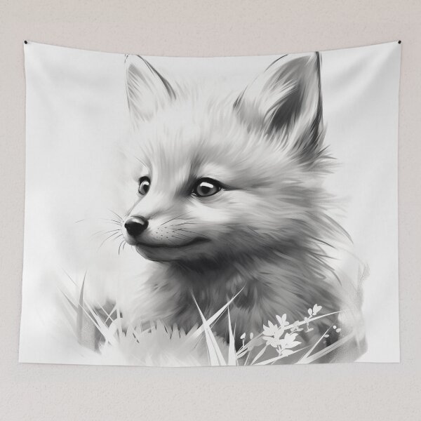 Item preview, The animal: the baby fox designed and sold by ellieknight911.