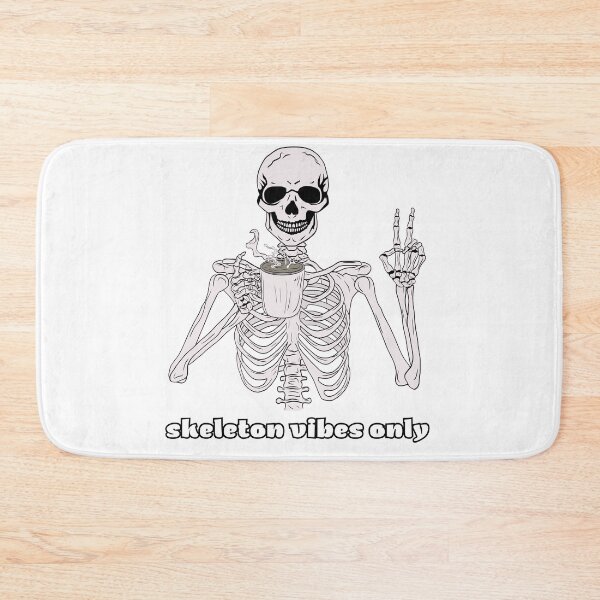 Item preview, X-Ray Skeleton vibes only funny sticker designed and sold by NatalieArtiste.