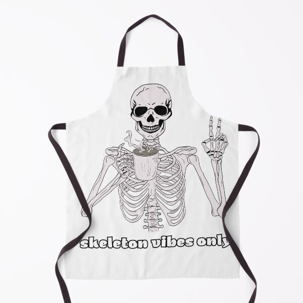 Item preview, X-Ray Skeleton vibes only funny sticker designed and sold by NatalieArtiste.