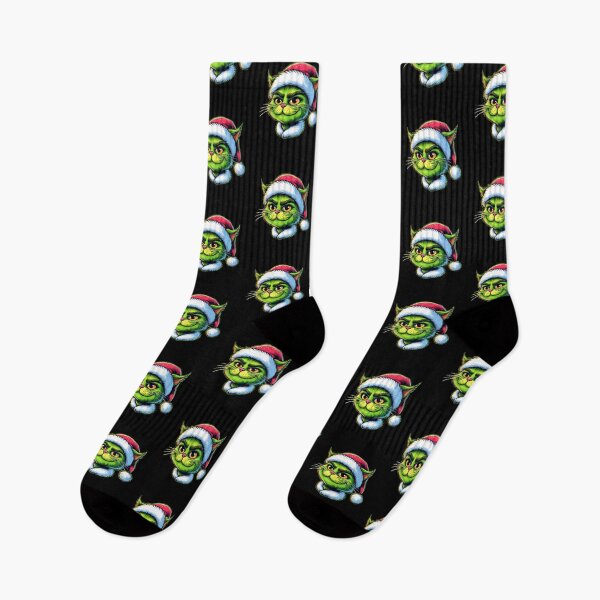 Artikelvorschau, Süße Katze als Grinch an Weihnachten entworfen und verkauft von melvtec.