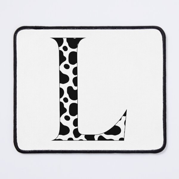 Item preview, Letter L Cow Print Initial designed and sold by NimuehArt.