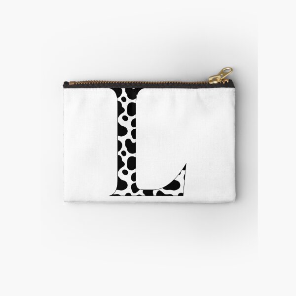 Item preview, Letter L Cow Print Initial designed and sold by NimuehArt.