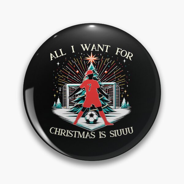 Item preview, All I Want For Christmas Is Siuuu CR7 fans Christian Ronaldo Xmas designed and sold by Dolphin Graphic.