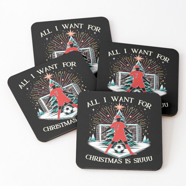 Item preview, All I Want For Christmas Is Siuuu CR7 fans Christian Ronaldo Xmas designed and sold by Dolphin Graphic.