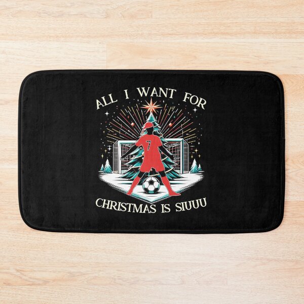 Item preview, All I Want For Christmas Is Siuuu CR7 fans Christian Ronaldo Xmas designed and sold by Dolphin Graphic.