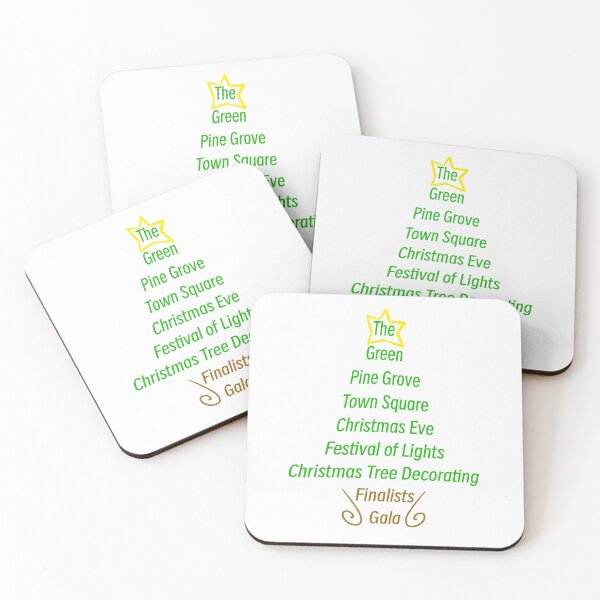 Item preview, The Green Pine Grove Town Square Christmas Eve Festival of Lights Christmas Tree Decorating Finalists Gala designed and sold by MaryAreWe.