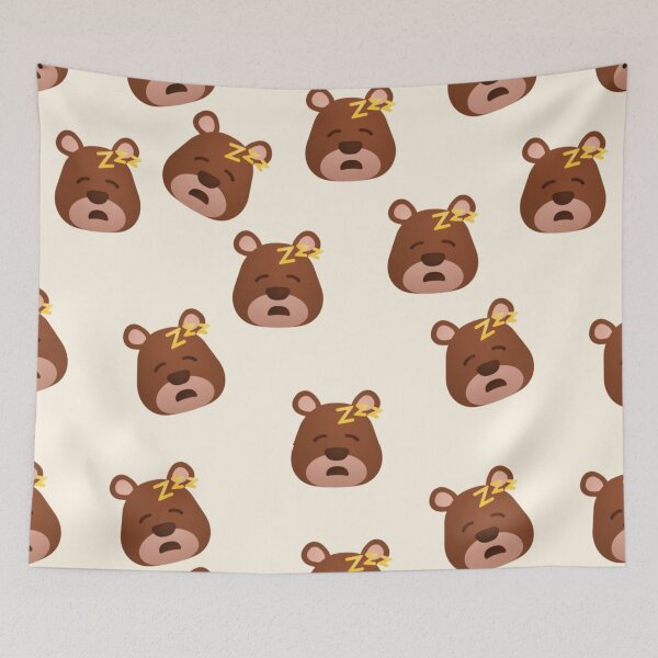 Item preview,   Lazy Bear Pattern 3 designed and sold by Nesro34.