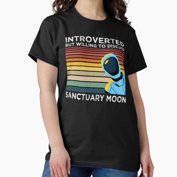 Item preview, Introverted But Willing to Discuss Sanctuary Moon designed and sold by jutulen.