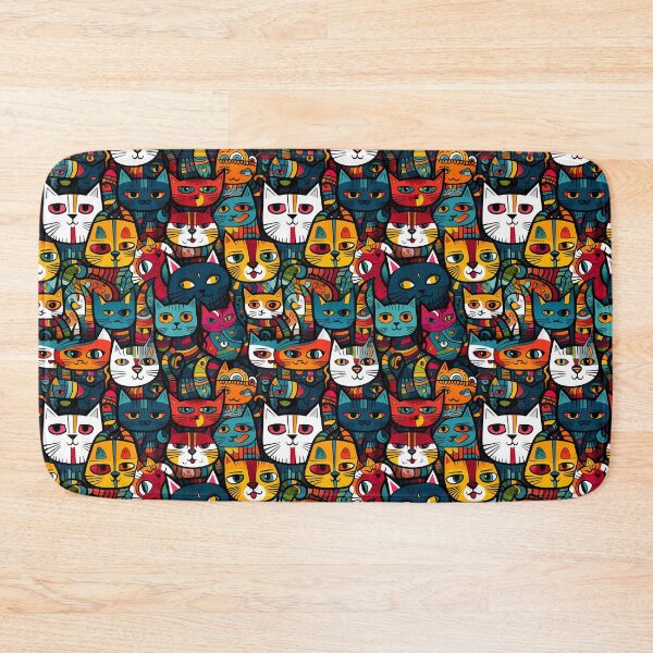 Item preview, Kitty Joke The Cats' Tea Party designed and sold by HisoTorDesign.