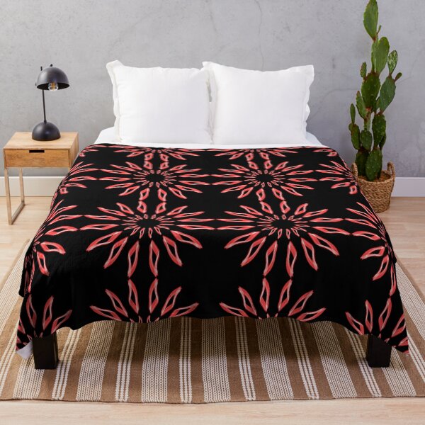 Item preview, red mandala designed and sold by Meo Design.