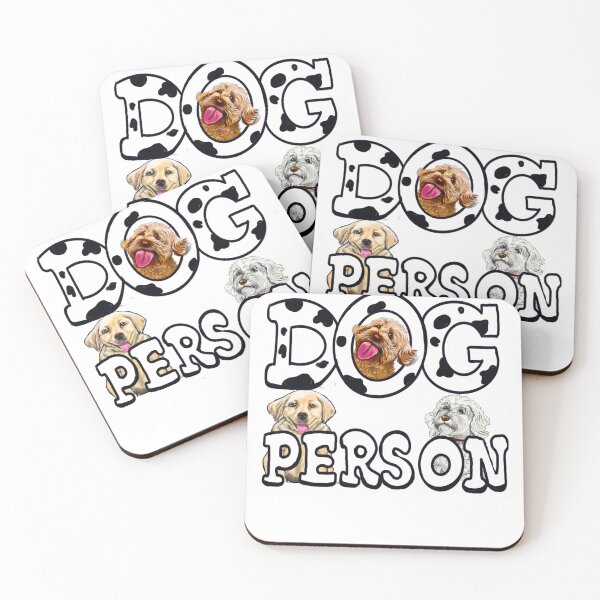 Item preview, Dog person Cute dogs and spots pattern. Cavapoo and German shepherd puppies designed and sold by Artonmytee.