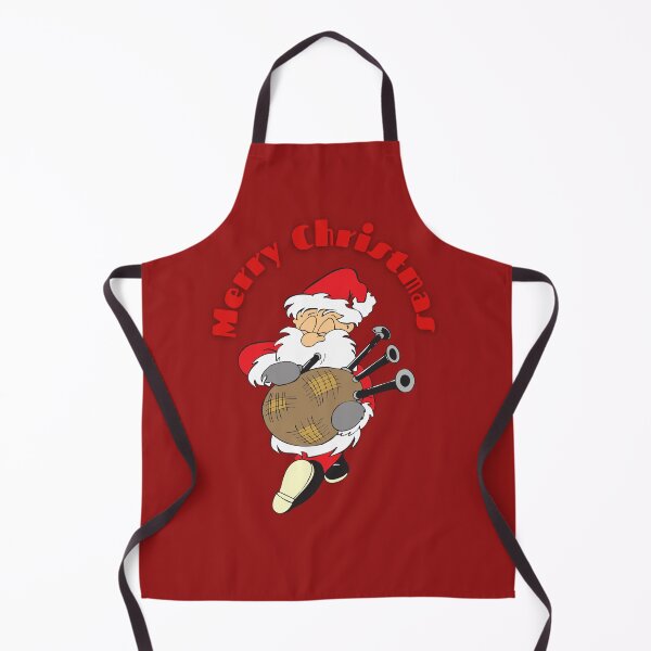 Item preview, Santa Claus on bagpipes designed and sold by S-and-W-4ever.