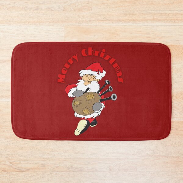Item preview, Santa Claus on bagpipes designed and sold by S-and-W-4ever.