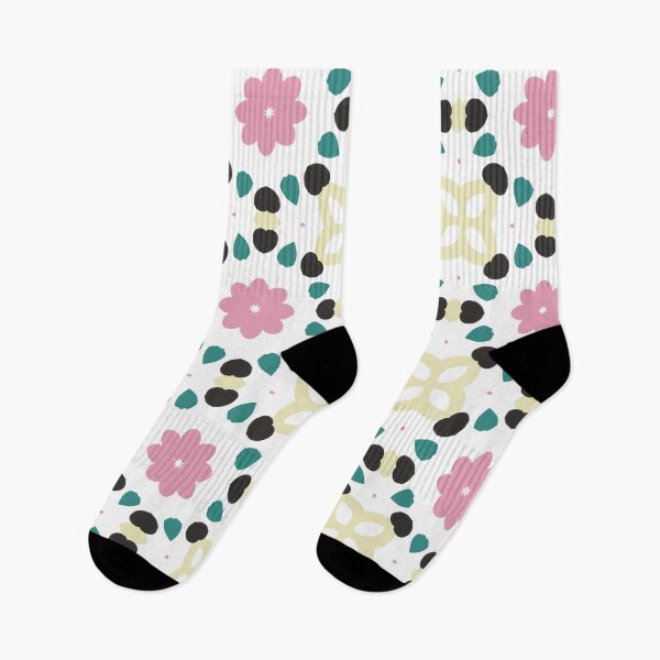 Item preview, patrón de flor en colores pastel designed and sold by LittleCreydoh.