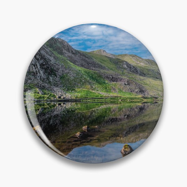 Item preview, Tryfan and Lake Ogwen Snowdonia Panorama designed and sold by AJEvans.