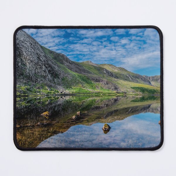 Item preview, Tryfan and Lake Ogwen Snowdonia Panorama designed and sold by AJEvans.