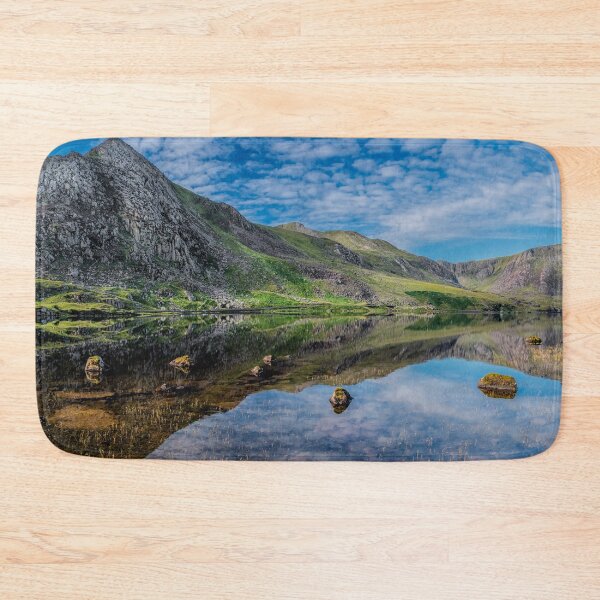 Item preview, Tryfan and Lake Ogwen Snowdonia Panorama designed and sold by AJEvans.