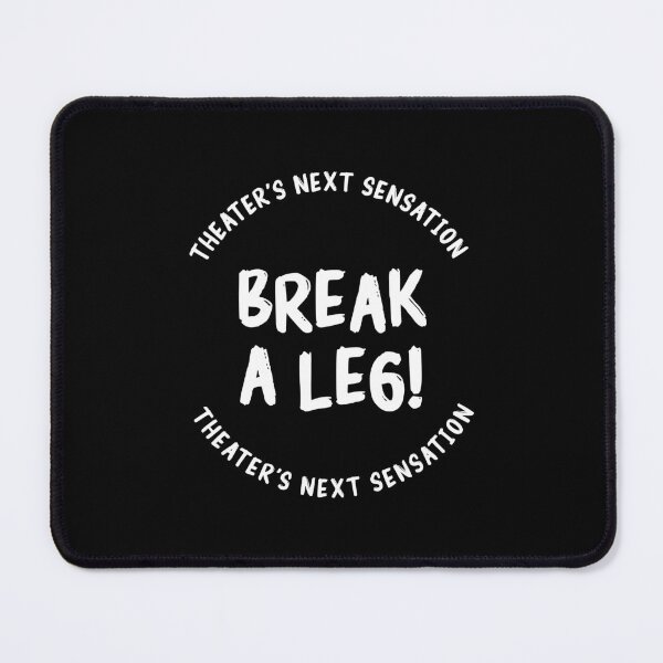 Item preview, break a leg for acting lover designed and sold by The Knick Knack Nook.