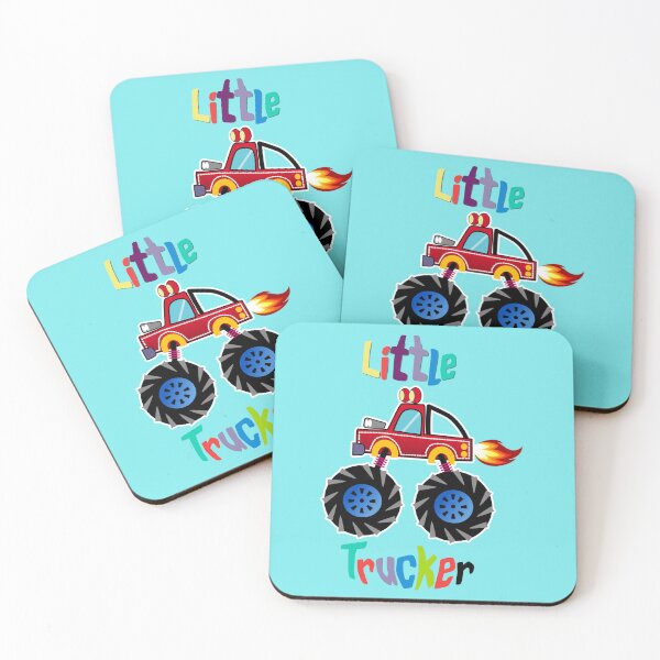 Item preview, Little trucker designed and sold by Sonia Jones Art.