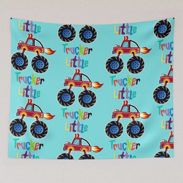 Item preview, Little trucker designed and sold by Sonia Jones Art.