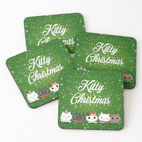 Item preview, Cat Christmas Snow Flakes designed and sold by DreamWearStudio.