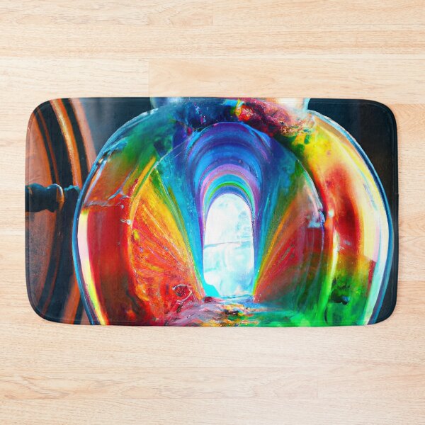 Item preview, Rainbow in a Jar - Colorful Candle Wax Art designed and sold by stine1.