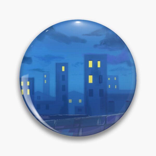 Artikelvorschau, Blaue Gebäude mit ansprechendem Himmel entworfen und verkauft von LimaMaten11.