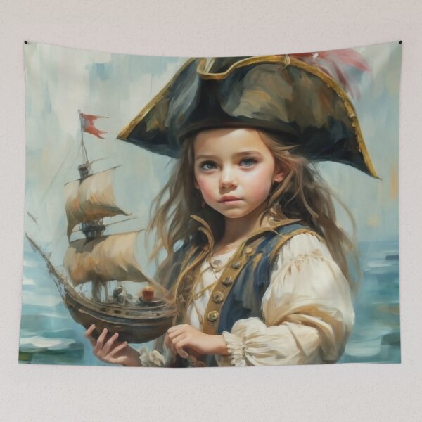 Item preview, Daughter of the pirate king designed and sold by LuckyFamily.