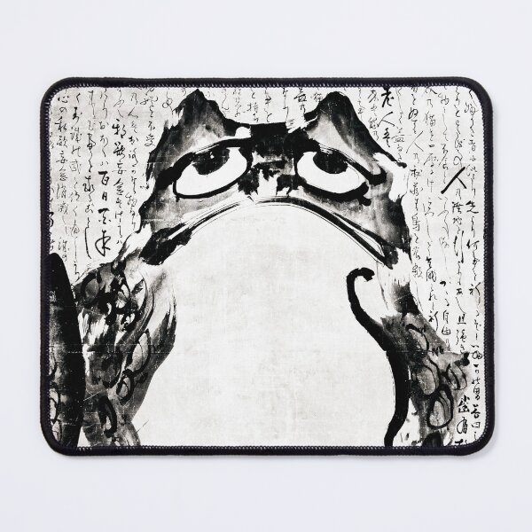 Item preview, Japanese Frog (Late 18th-19th Century) Vintage Ink and Color on Paper by Getsuju-2 designed and sold by BossyCatHome.