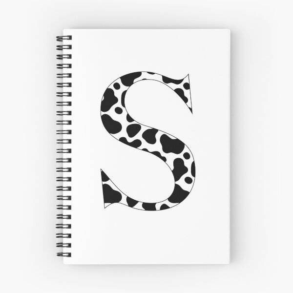 Item preview, Letter S Cow Print Initial designed and sold by NimuehArt.
