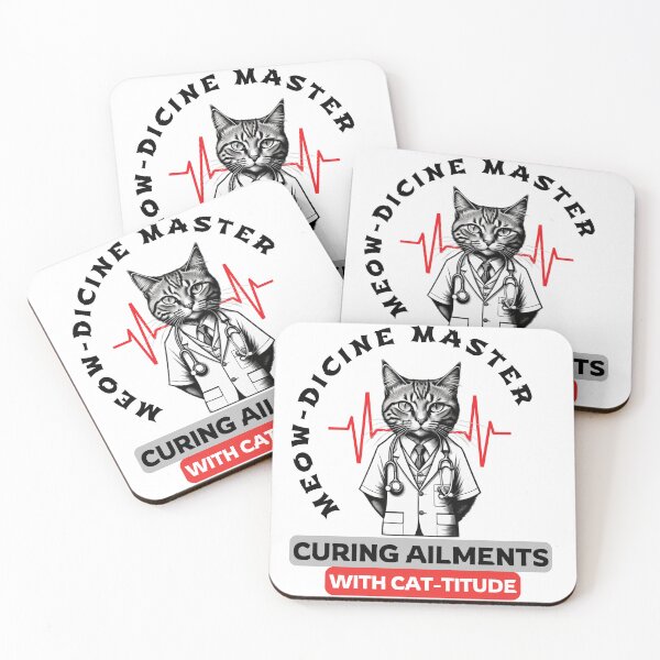 Item preview, Meow-dicine Master: Curing Ailments with Cat-titude designed and sold by Hungry-Murphy.