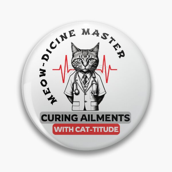 Item preview, Meow-dicine Master: Curing Ailments with Cat-titude designed and sold by Hungry-Murphy.