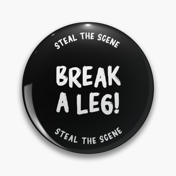 Item preview,  break a leg for broadway lover designed and sold by The  Knick Knack Nook.