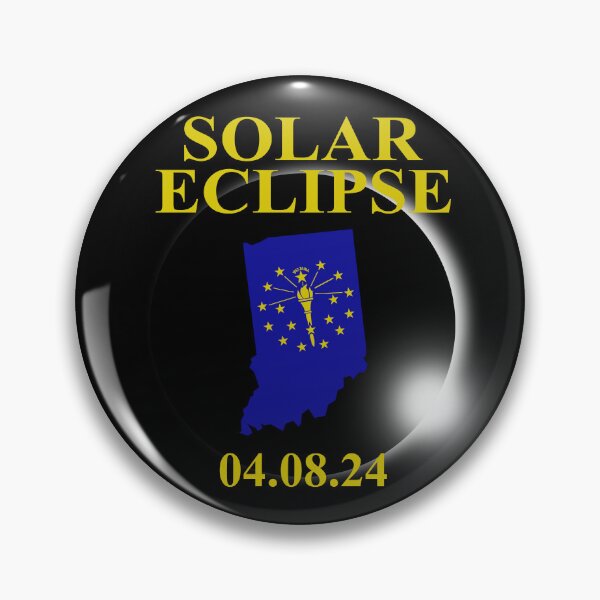 Item preview, Solar Eclipse Indiana 04 08 24 designed and sold by Colorfulman.