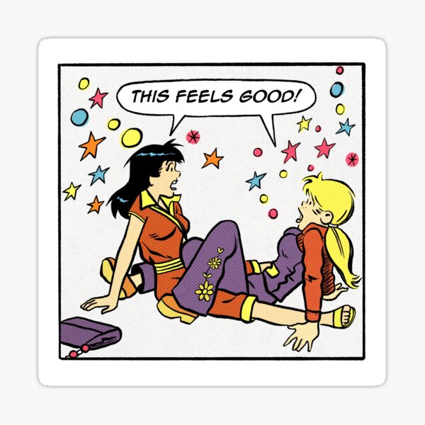 This Feels Good Sticker
