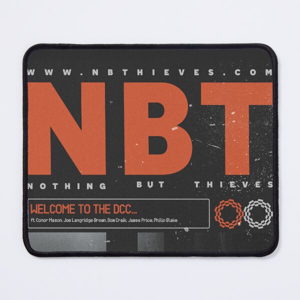 Item preview, [Updated] Nothing But Thieves - Welcome To The DCC Poster - Fan Made Poster designed and sold by Tom Pye.