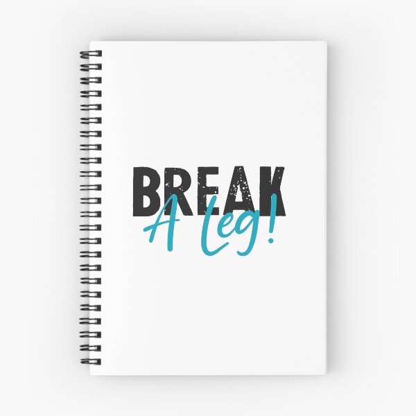 Item preview, break a leg for acting lover designed and sold by The  Knick Knack Nook.