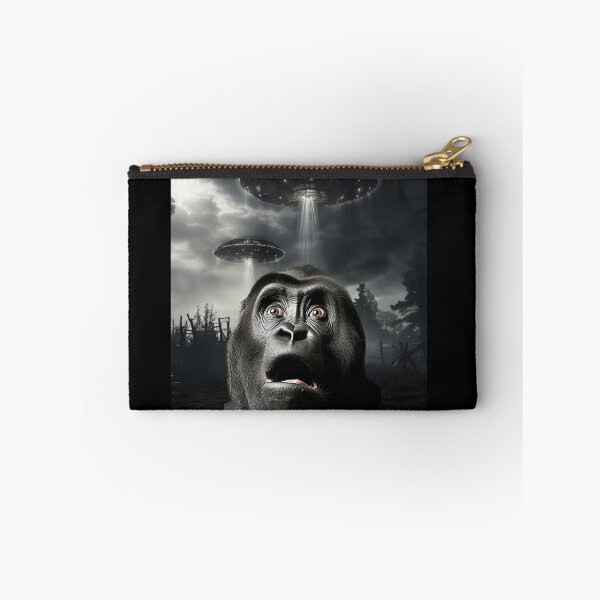 Item preview, Monkey Selfie with UFOs designed and sold by Master-Print.