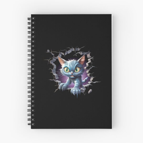 Item preview, Angry Cat in Hole: Expressive Feline Fury in a Unique Setting designed and sold by hamishby.