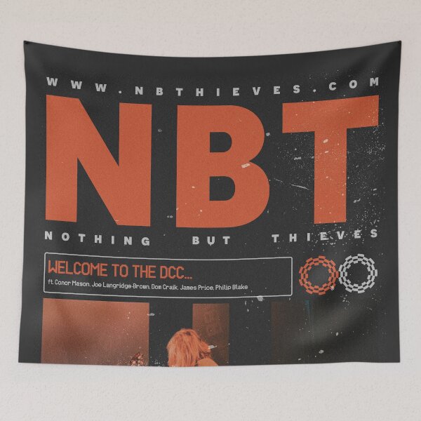 Item preview, [Updated] Nothing But Thieves - Welcome To The DCC Poster - Fan Made Poster V2 designed and sold by Tom Pye.